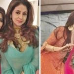 1652645385 54 Urmila Matondkar हाइट उम्र पति परिवार Biography Hindi उर्मिला मातोंडकर अपनी बहन के साथ