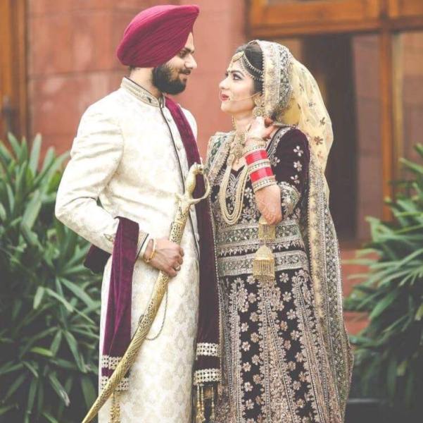 जसप्रीत सिंह की शादी की फोटो