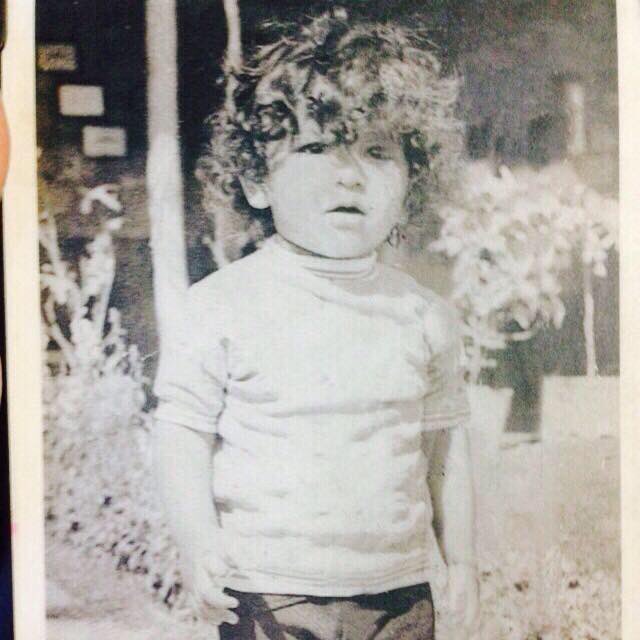 गौरव आर्य की बचपन की एक तस्वीर जब वह तीन साल के थे।