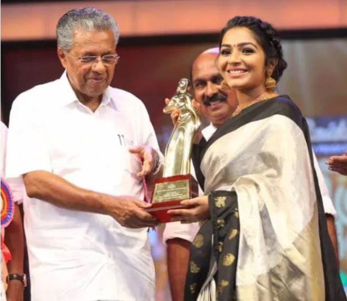 राजीशा विजयन को मिला केरल राज्य फिल्म पुरस्कार