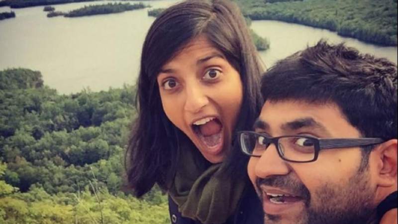 1652771657 938 Vineeta Agarwal उम्र बॉयफ्रेंड पति बच्चे परिवार Biography Hindi विनीता अग्रवाल अपने पति पराग अग्रवाल के साथ