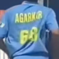 अंतरराष्ट्रीय क्रिकेट में अजीत अगरकर का शर्ट नंबर