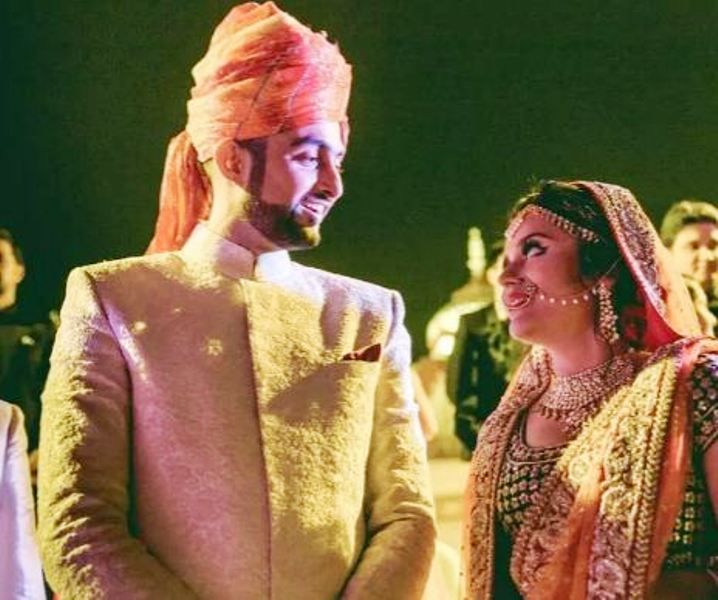 आदिल खान की शादी की तस्वीर