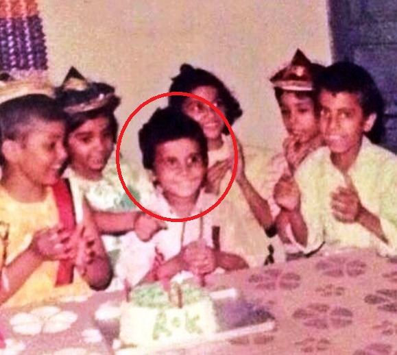 राजकुमार राव के बचपन की तस्वीर