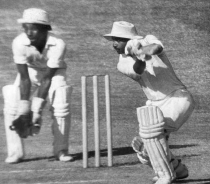 1979 में वेस्टइंडीज के खिलाफ 124 रन की पारी के दौरान गुंडप्पा विश्वनाथ