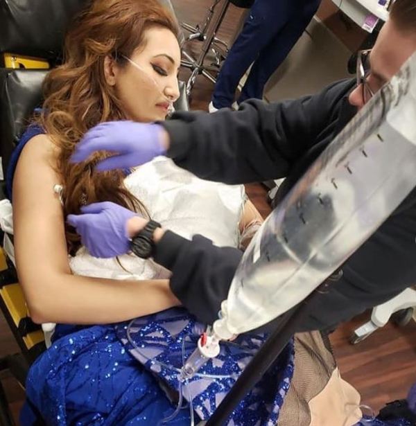 2019 में मिस वर्ल्ड अमेरिका प्रतियोगिता में कार्डियक अरेस्ट में जाने के बाद श्री सैनी अस्पताल पहुंचे