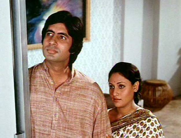 गुड्डी में जया बच्चन के साथ अमिताभ बच्चन