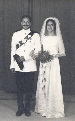 इयान कार्डोज़ो अपनी पत्नी प्रिसिला कार्डोज़ो के साथ