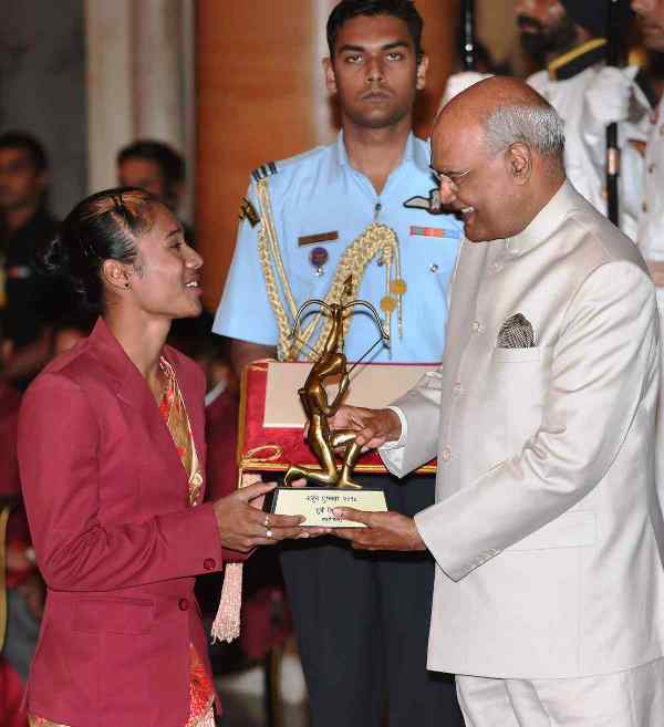 हिमा दास - अर्जुन पुरस्कार