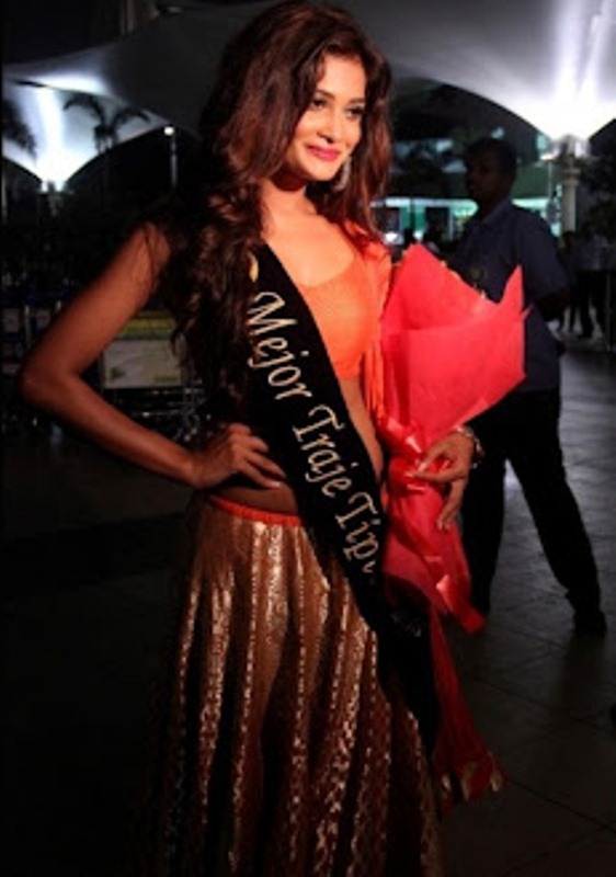 फेमिना मिस इंडिया 2015 में सुश्री मिश्रा