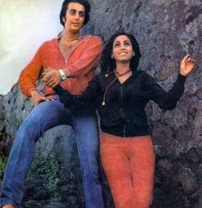 संजय दत्त अपनी एक्स गर्लफ्रेंड टीना मुनीम के साथ