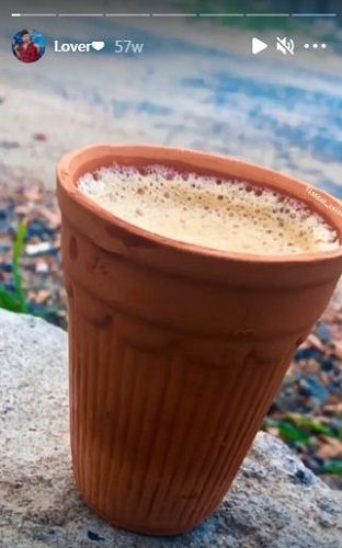 चाय के बारे में रॉबिन जिंदल (अरे इंदौरी) की इंस्टाग्राम कहानी
