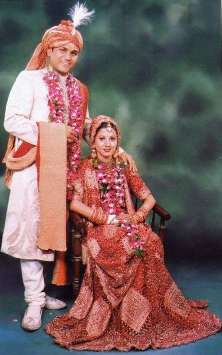 आरती सहवाग की शादी की तस्वीर 