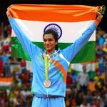 रियो ओलंपिक में रजत पदक जीतने के बाद पीवी सिंधु