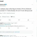 2015 में शोभा डे का प्रधानमंत्री नरेंद्र मोदी के बारे में विवादित ट्वीट