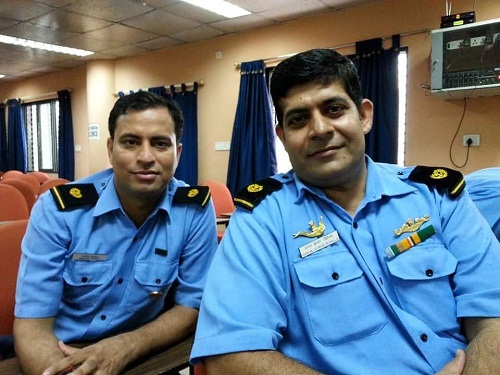 संजीव राजपूत भारतीय नौसेना में रहते हुए