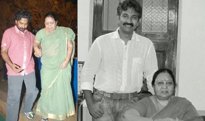 केवी विजयेंद्र प्रसाद की पत्नी और बेटे
