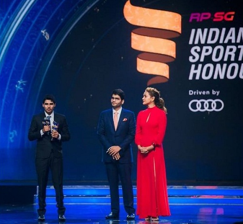 सौरभ चौधरी ने ISH 2019 में मेल इमर्जिंग स्पोर्ट्समैन ऑफ द ईयर का पुरस्कार जीता