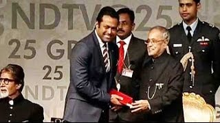 लिएंडर पेस ने सीएनएन आईबीएन इंडियन ऑफ द ईयर (2016) जीता