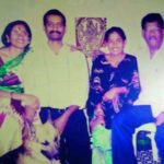 मिताली राज अपने माता-पिता और अपने भाई मिथुन के साथ