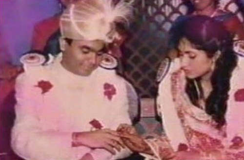सायरा बानो की शादी की तस्वीर
