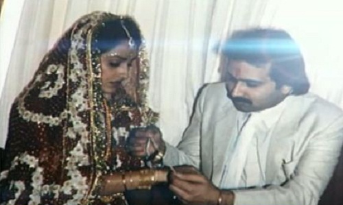 श्रीकांत नाहटा और जया प्रदा की शादी की तस्वीर