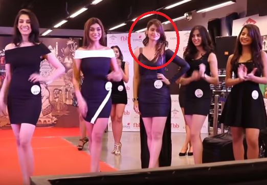 फेमिना मिस इंडिया 2017 के ऑडिशन के दौरान सब्बी सूरी