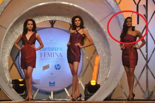 निधि सुनील पैंटालून फेमिना मिस साउथ इंडिया 2011 में भाग ले रही हैं