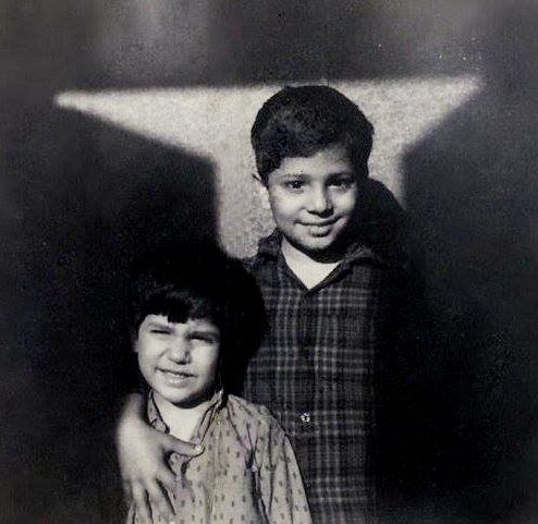 सुहेल सेठ (दाएं) और स्वप्न सेठ (बाएं) की बचपन की तस्वीर