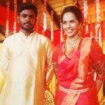 संजू सैमसन और चारुलता की शादी की तस्वीर