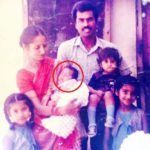 अपने माता-पिता और भाई-बहनों के साथ सानवी धीमान (बचपन की तस्वीर)
