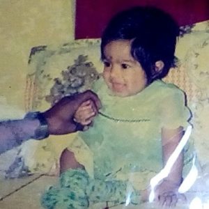 इशिता दत्ता की बचपन की तस्वीर