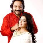 सुनाली राठौड़ अपने पति रूप कुमार राठौड़ के साथ