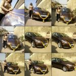 1653293834 465 Seema Pandey Actress उम्र परिवार पति Biography Hindi सीमा पांडे अपनी कार के साथ