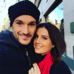 1653295277 153 Hugo Lloris हाइट Weight उम्र पत्नी बच्चे Biography परिवार ह्यूगो लोरिस अपनी पत्नी मरीना लोरिस के साथ