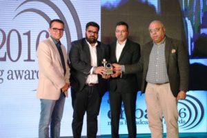 कार्तिकेय शर्मा को वर्ष 2016 के सर्वश्रेष्ठ सीईओ का पुरस्कार मिला