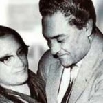 अशोक कुमार अपनी पत्नी के साथ