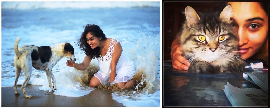 पूजा रामचंद्रन, एक पशु प्रेमी