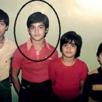 भाई-बहनों के साथ अरबाज खान की बचपन की फोटो
