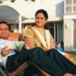 कुमार बिड़ला की बहन वासवदत्त बजाज अपने पति के साथ
