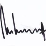 मुथैया मुरलीधरन के हस्ताक्षर