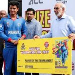 मुजीब जादरान-एसीसी U19 यूथ एशिया कप टूर्नामेंट प्लेयर 2017