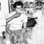 विनय कुमार अपने माता-पिता के साथ