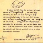 भगत सिंह का मृत्यु प्रमाण पत्र