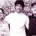 फरहत खान माता-पिता अपने भाई आमिर खान के साथ