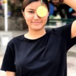 इंटरकॉलेजिएट वुशु चैंपियनशिप की आंचल ठाकुर विजेता