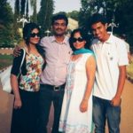 परिवार के साथ श्रीतामा मुखर्जी