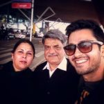 अमोल पाराशर अपने माता-पिता के साथ