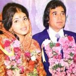 डिंपल कपाड़िया अपने पति राजेश खन्ना के साथ