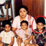 शिव बालाजी अपनी माँ और भाइयों के साथ (बचपन की छवि)